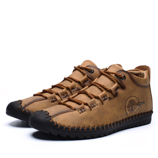 Men’s Handmade Combat Boots – Lightweight & Wear-Resistant