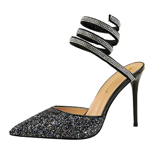 Stiletto High Heel Sandals – Sexy Nightclub Style