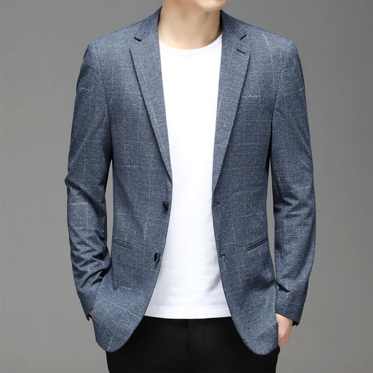 Men’s Slim Fit Blazer – Business Casual Fashion Jacket