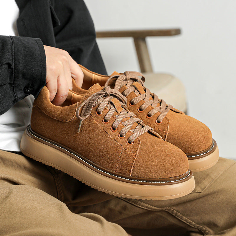 Men's Suede Retro Work Boots – Durable & Stylish