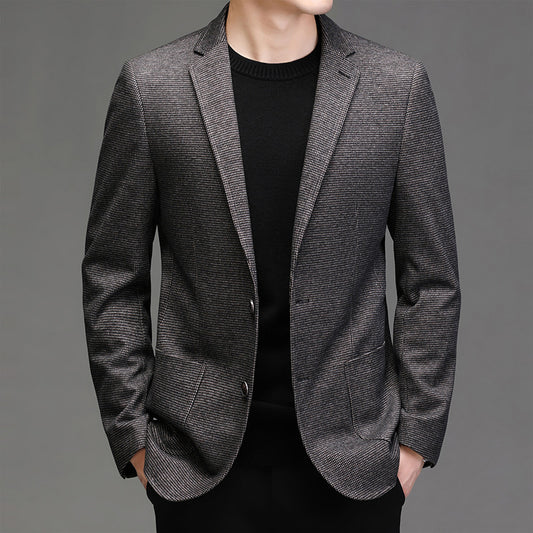 Men’s Slim Fit Blazer – Business Casual Fashion Jacket