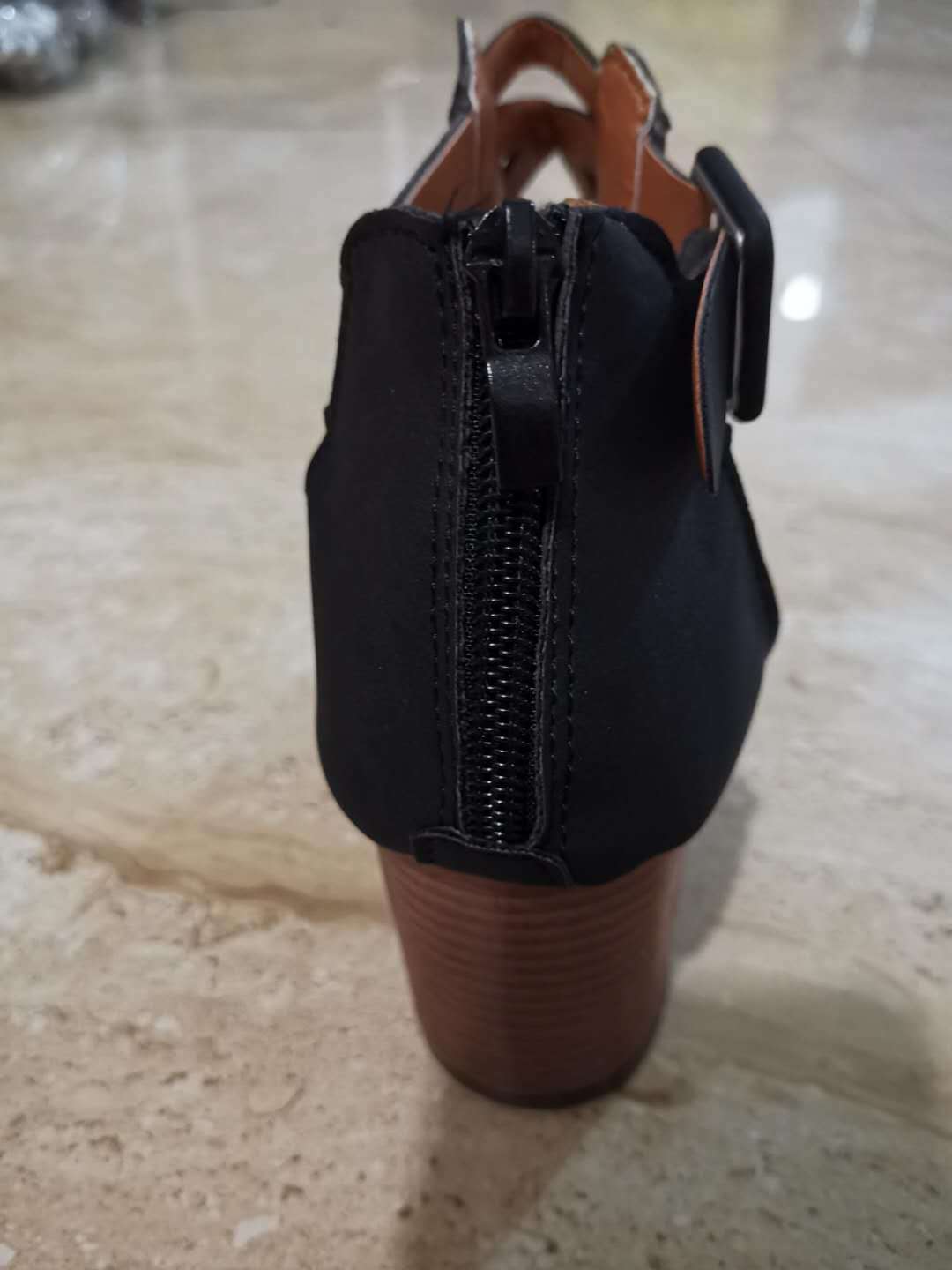 European & American Fish Mouth Sandals