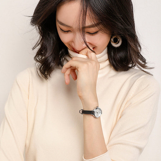 Women's Turtleneck Long Sleeve Top