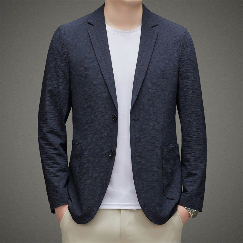 Men’s Slim Fit Blazer – Business Casual Fashion Jacket