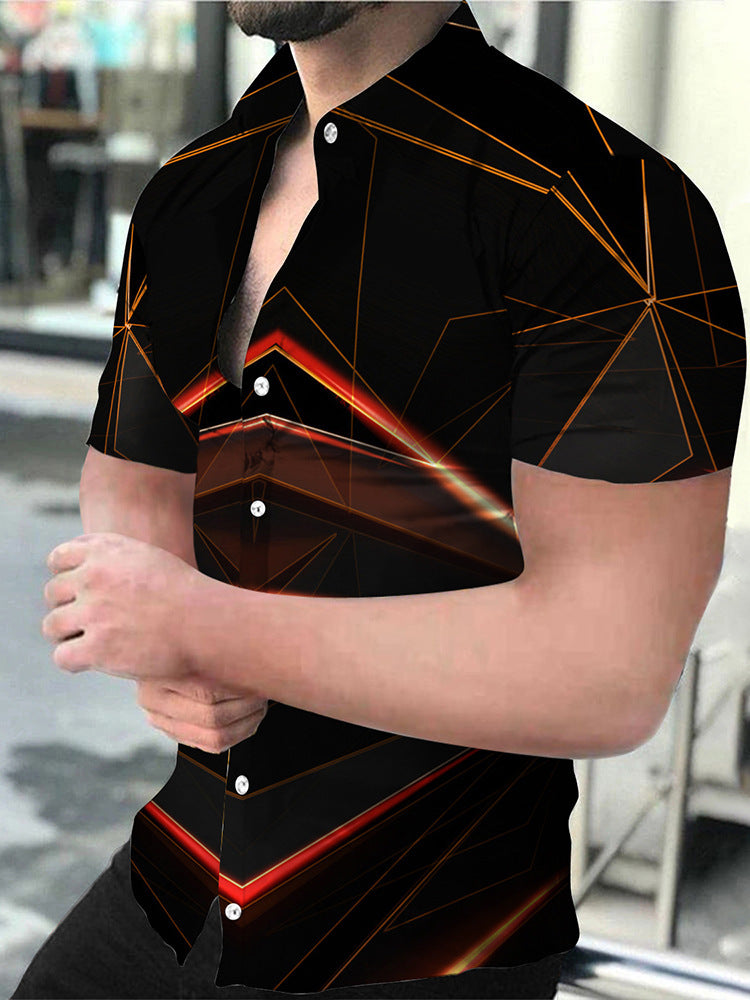 Plus Size Men’s Casual Fashion Shirt