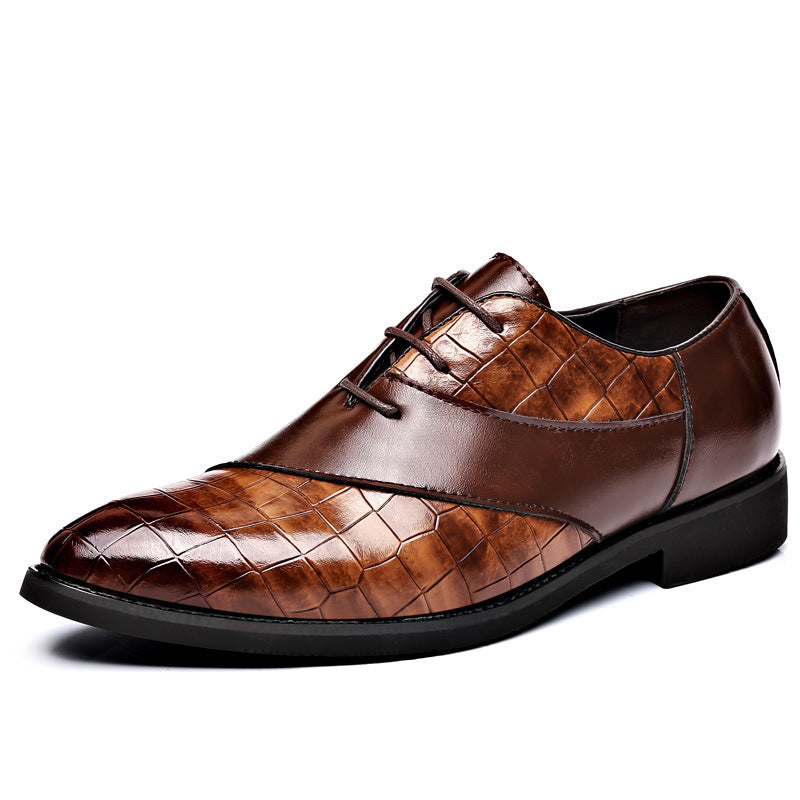 Men's Premium Leather Oxford Shoes – Business Formal Attire