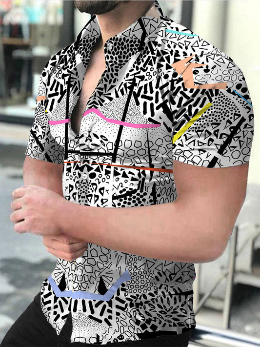 Plus Size Men’s Casual Fashion Shirt