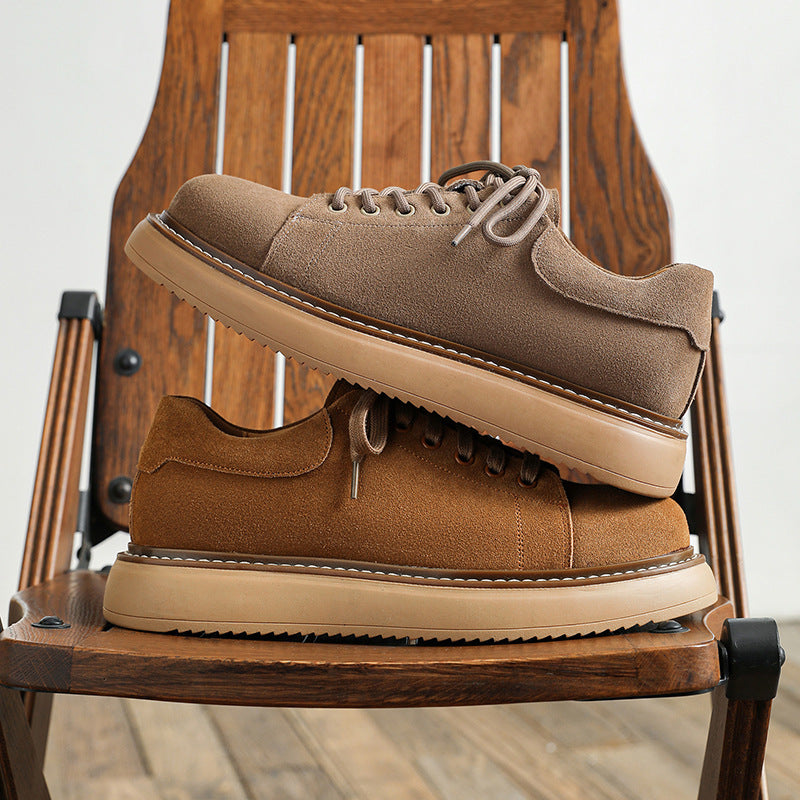 Men's Suede Retro Work Boots – Durable & Stylish