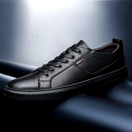 Men's Black Low-Top Sneakers – Versatile Everyday Wear