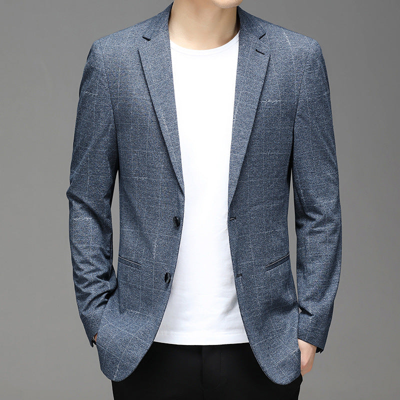 Men’s Slim Fit Blazer – Business Casual Fashion Jacket